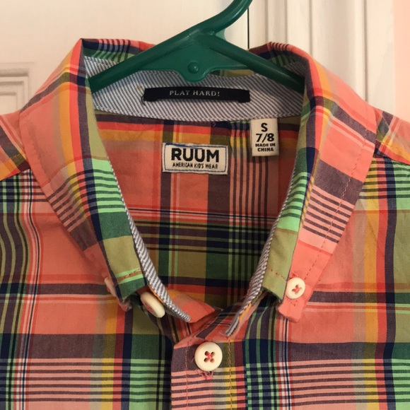 ❤ Ruum {vibrant} button down - Picture 3 of 4